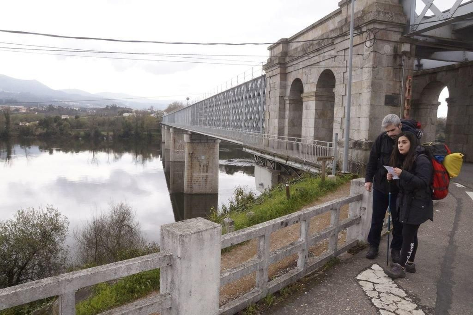 El Camino Portugués es ya uno de los dinamizadores de la economía local con más de 71.000 peregrinos que pasaron este año por Tui.