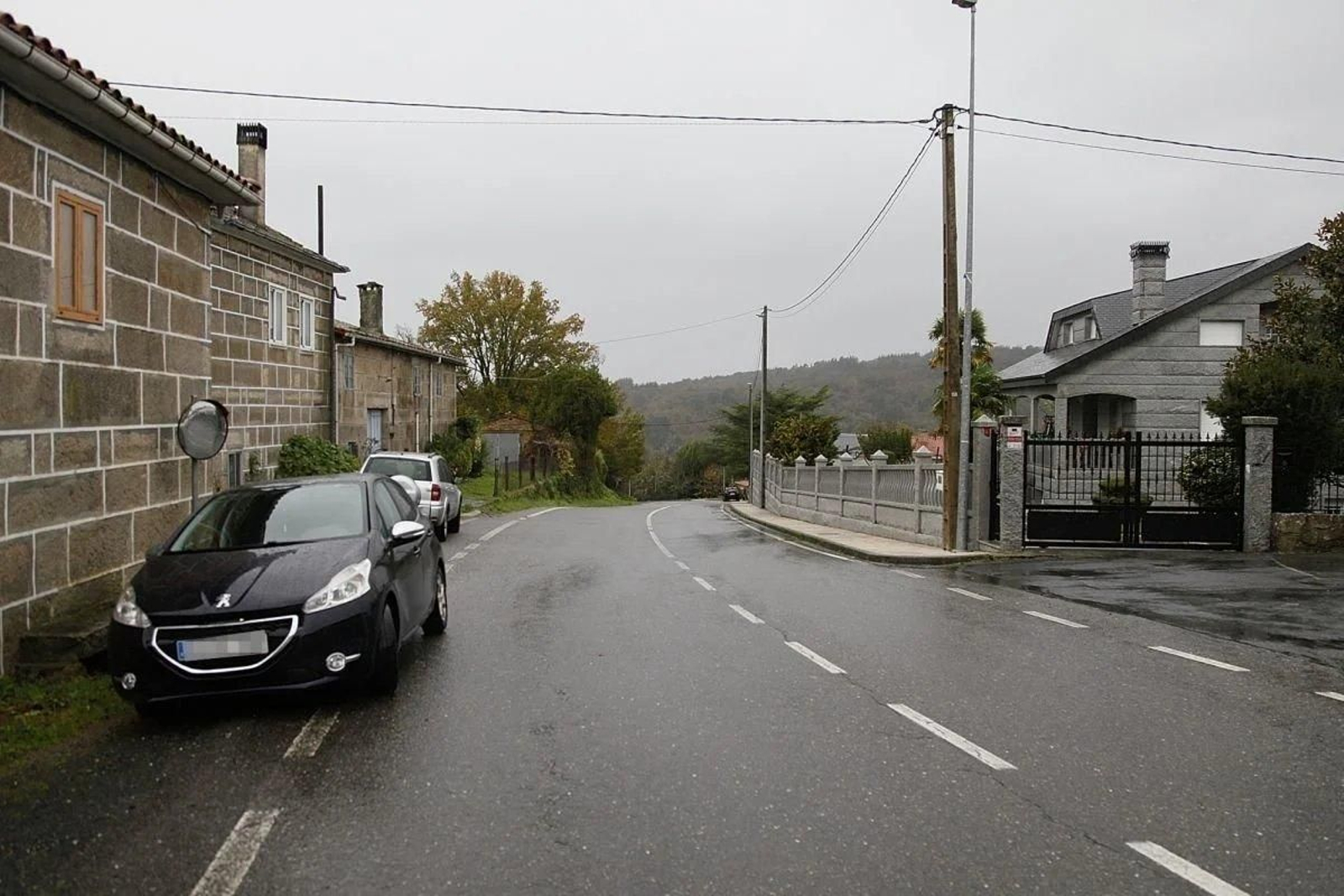 Parroquia de Armariz, en Nogueira de Ramuín.