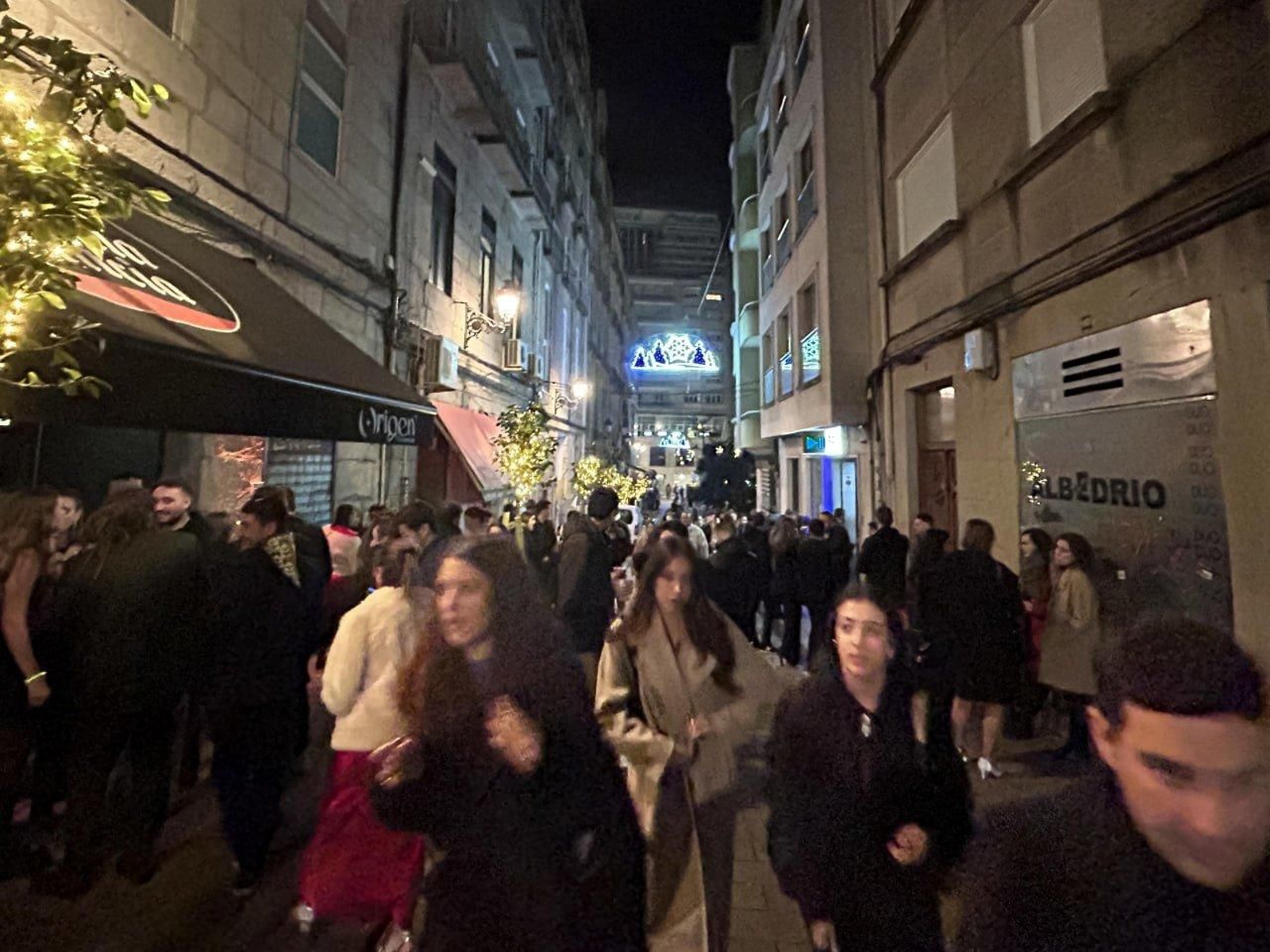 Fiestas de Fin de Año en Vigo.