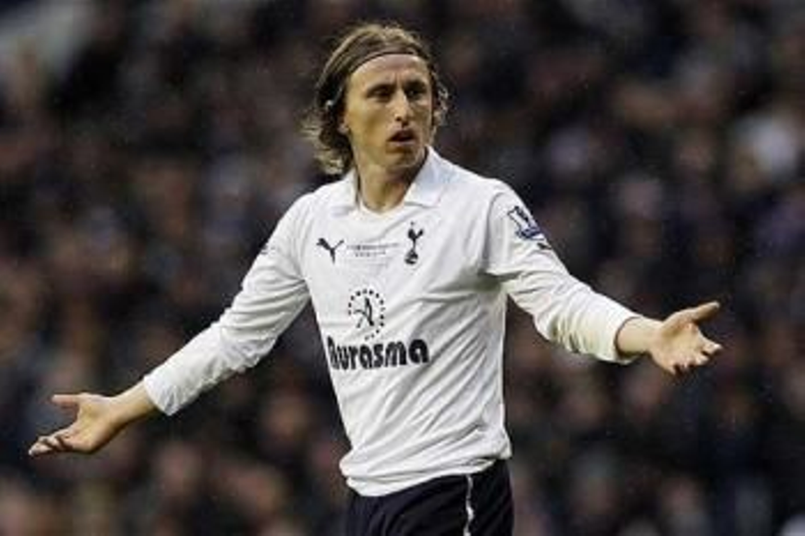 El centrocampista croata Luka Modric