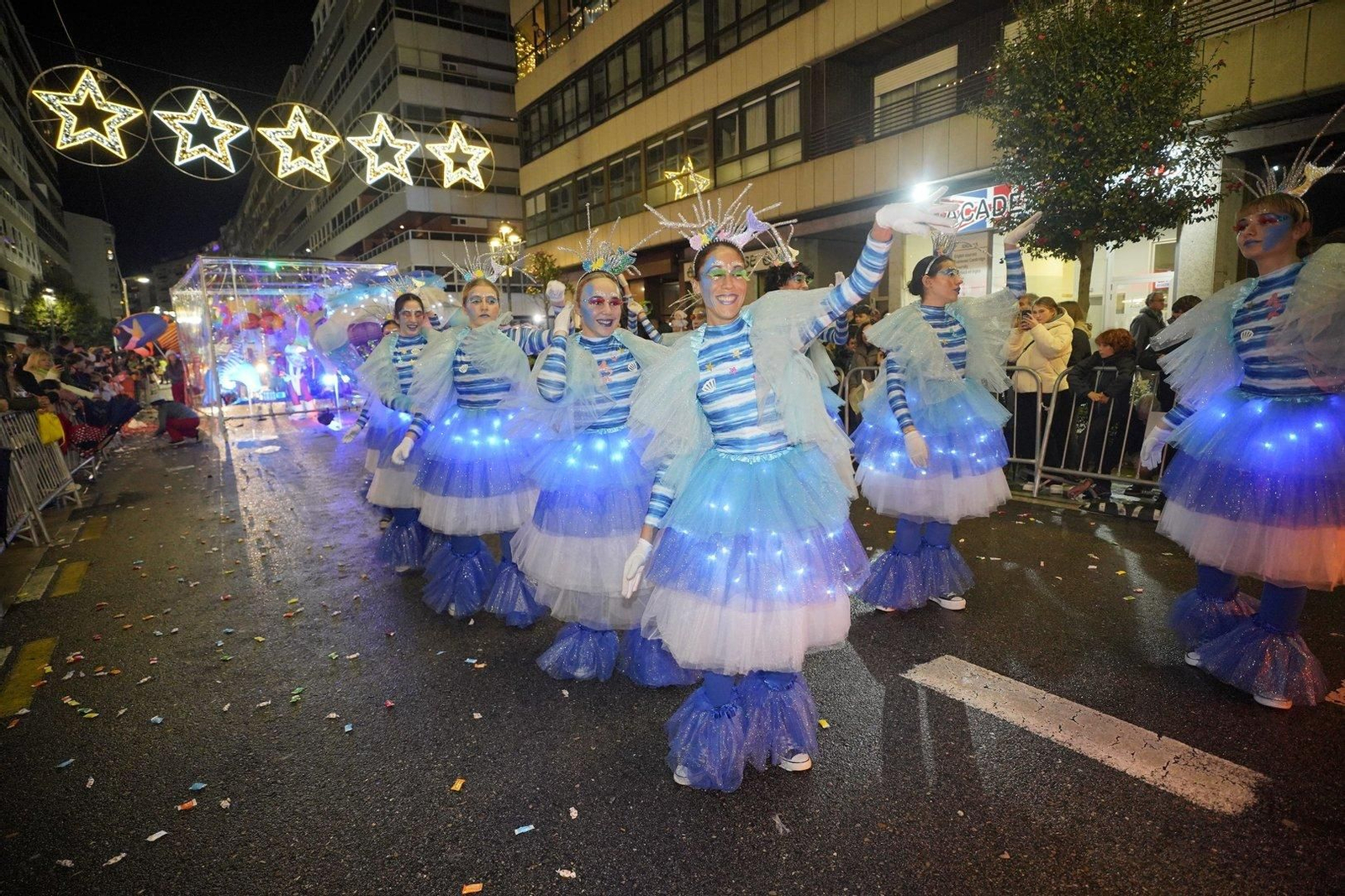 La Cabalgata de los Reyes en Vigo 2024.