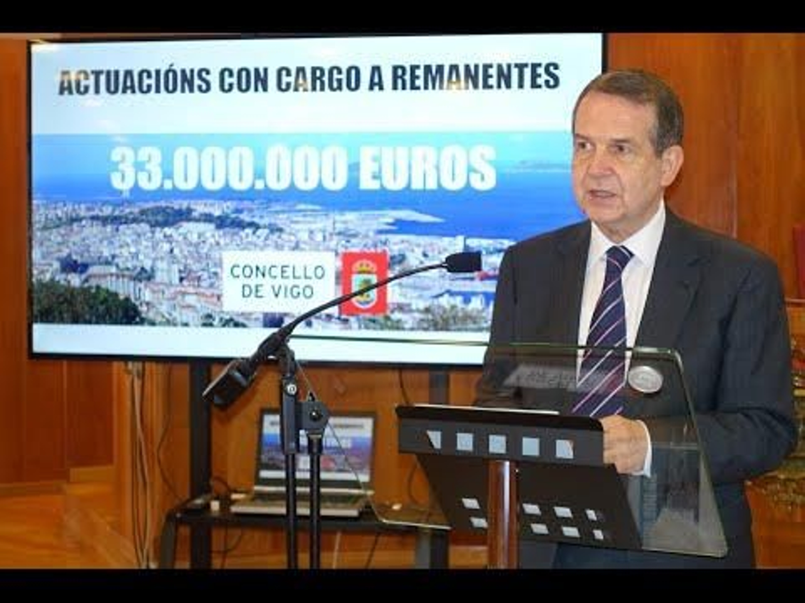 Caballero anuncia la inversión de 33 millones de remanentes en 50 acciones