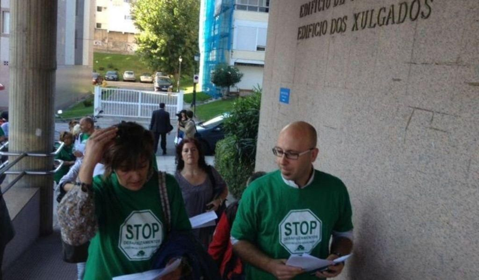 Stop-Desahucios en uno de los colectivos que lleva años ayudando a personas vulnerables.