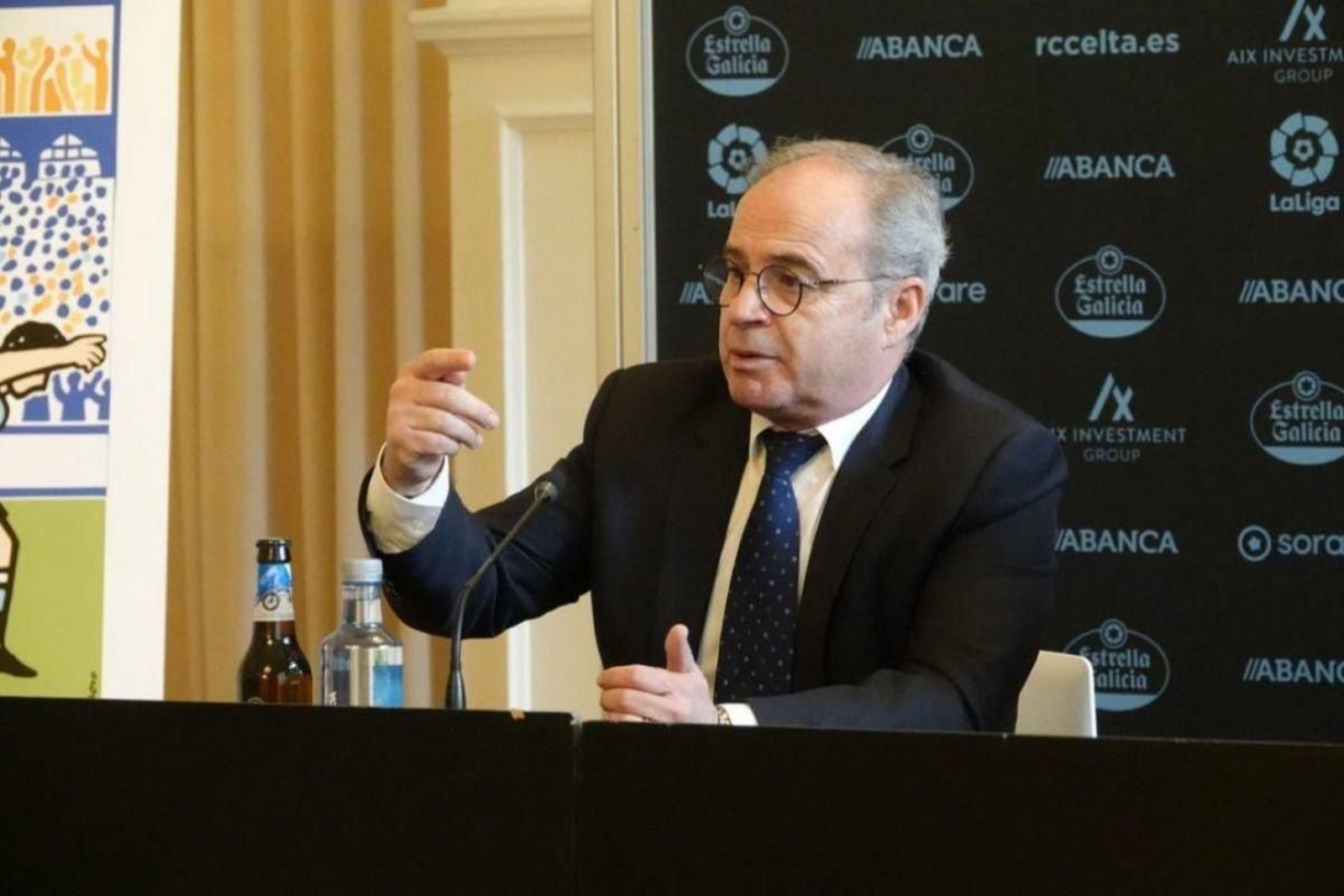 Luís Campos inició su relación con el Celta en marzo de 2022 y tenía contrato hasta junio del próximo año.