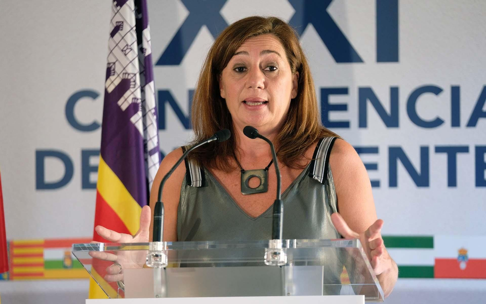 La presidenta de Baleares, Francina Armengol. EFE/ Abel Alonso