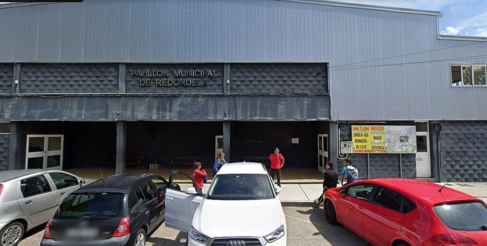 El pabellón La Bombonera fue desalojado ayer en un partido de alevines.