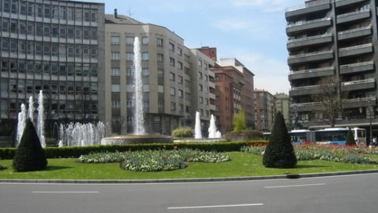 Plaza América de Alicante.