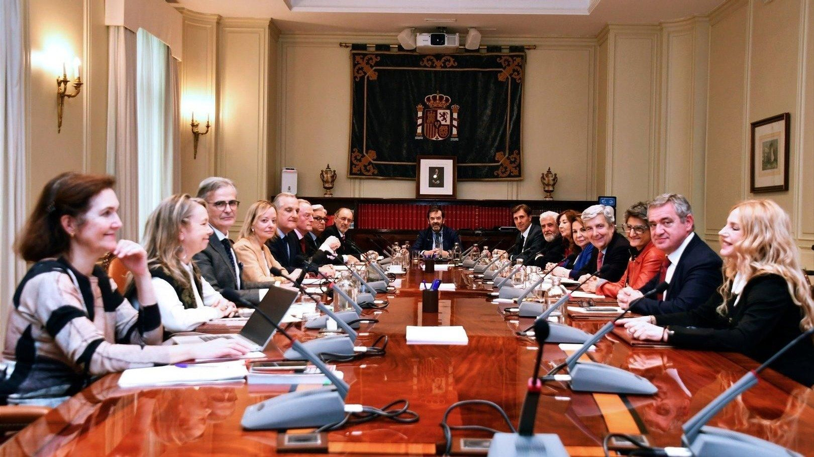 Pleno del Consejo General del Poder Judicial. // E.P.