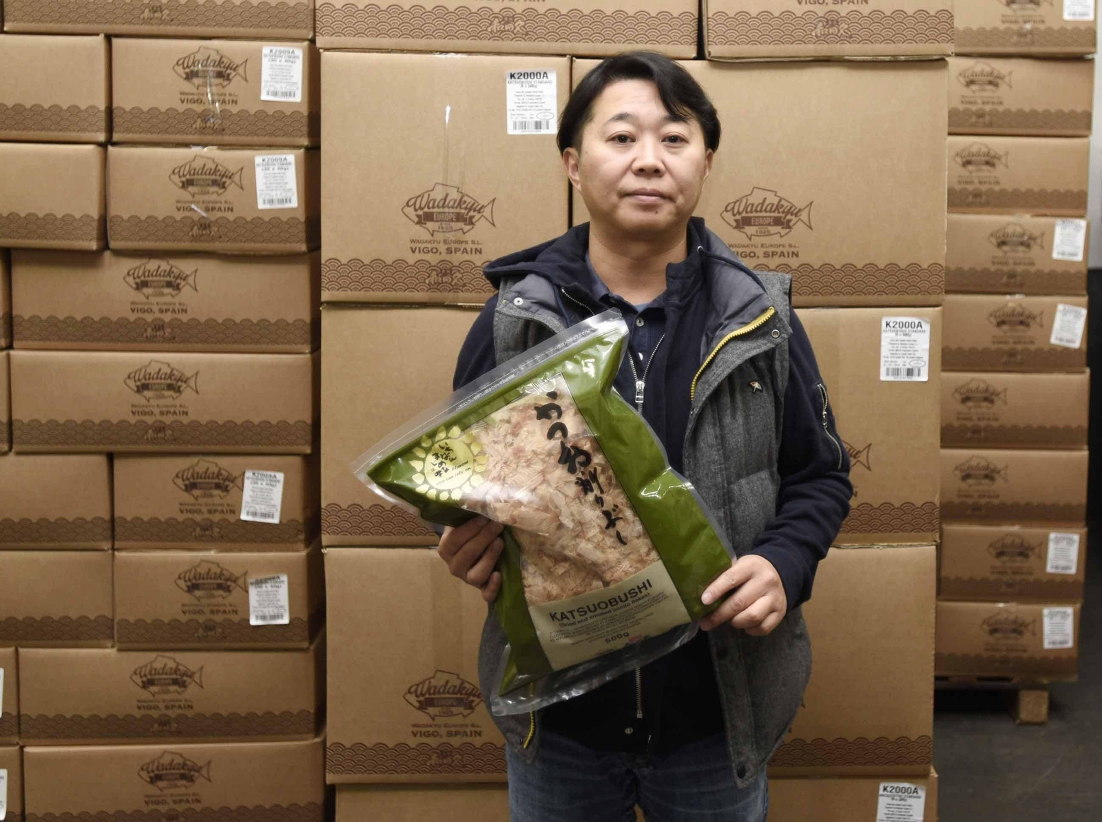 Sachiyuki Wada es el presidente de Wadakyu Europe, instalada en el polígono de A Granxa.