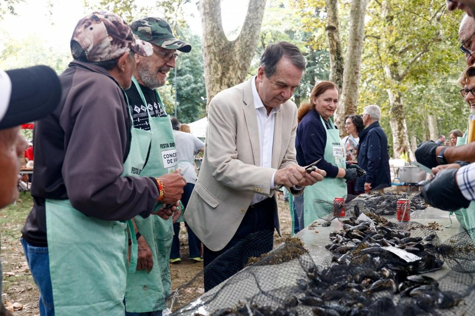 Festa do Mexillón 2023, en Castrelos.