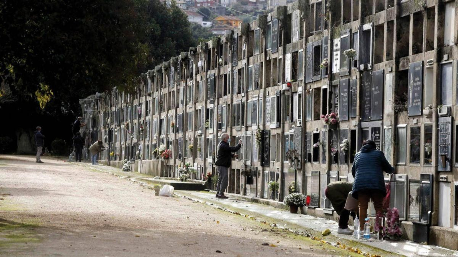 Imagen de un cementerio.