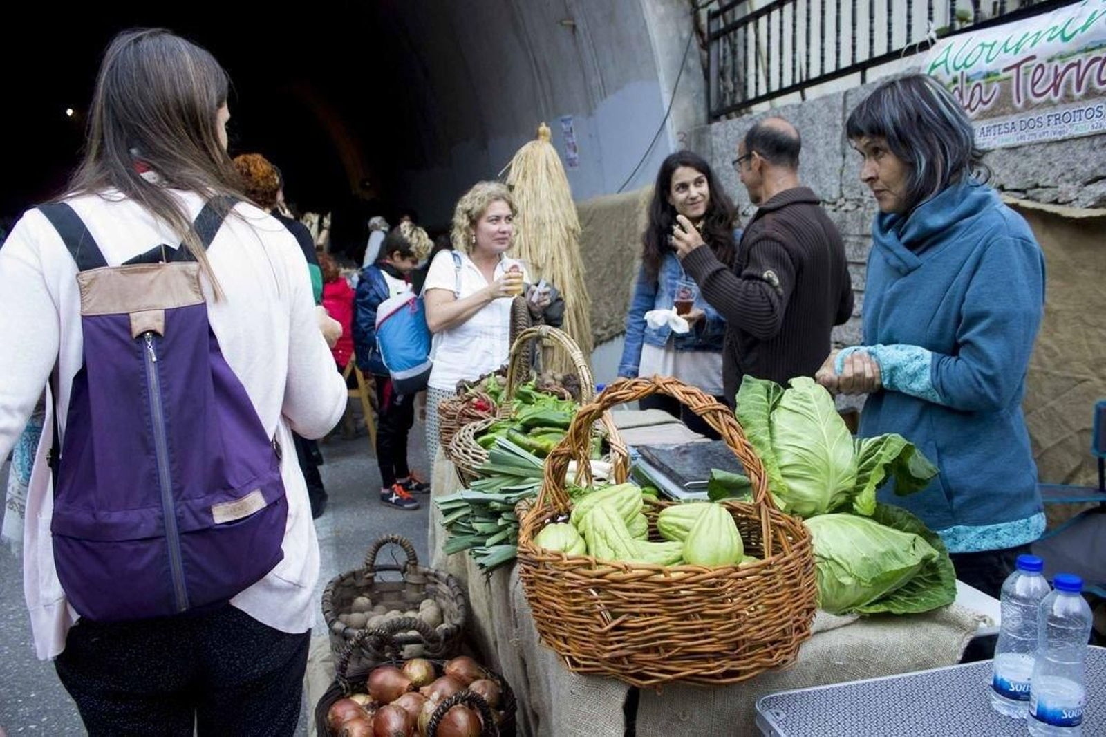 Matamá celebra con un magosto los frutos de su cosecha