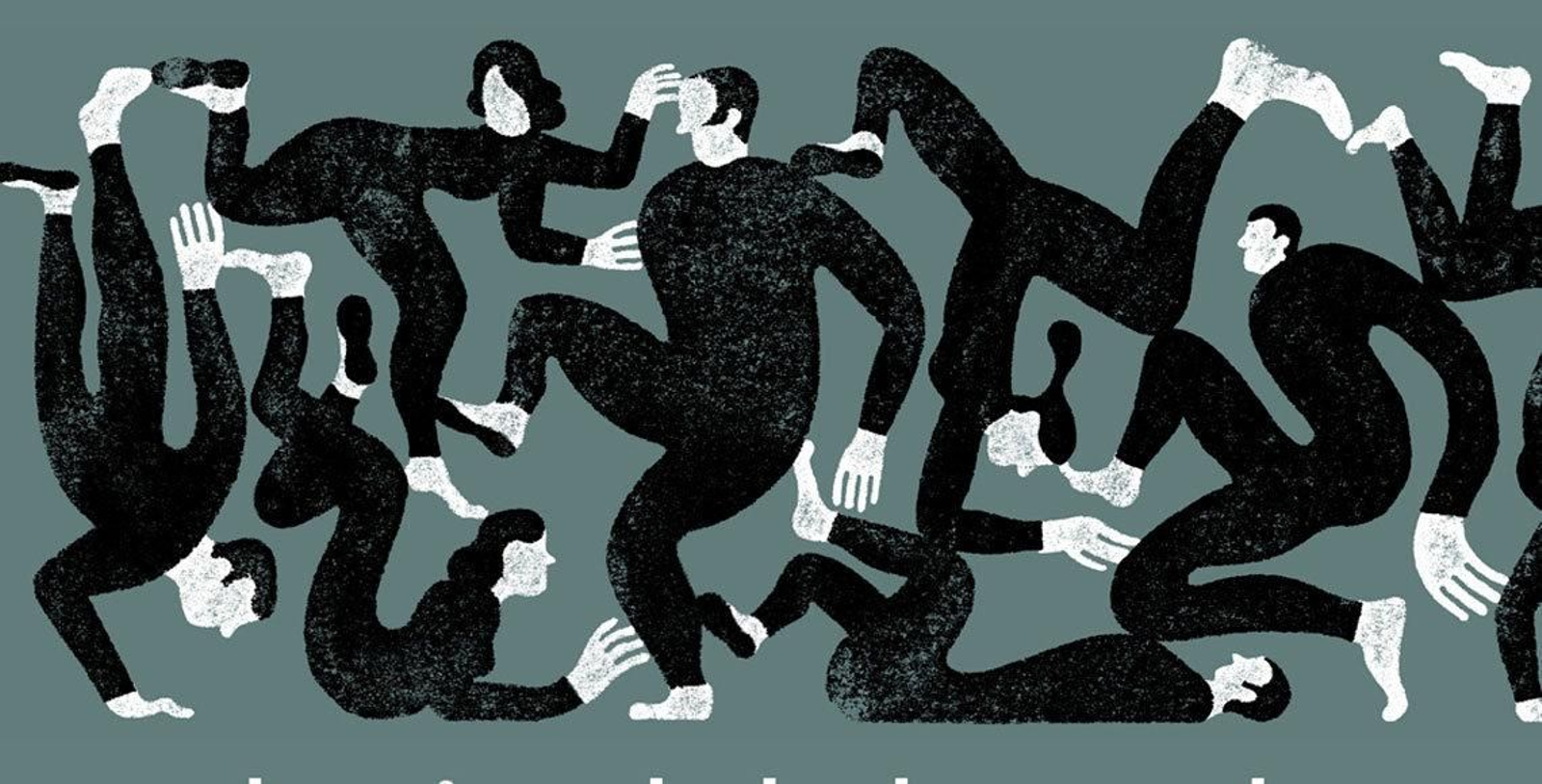 Una de las obras gráficas del madrileño Isidro Ferrer.