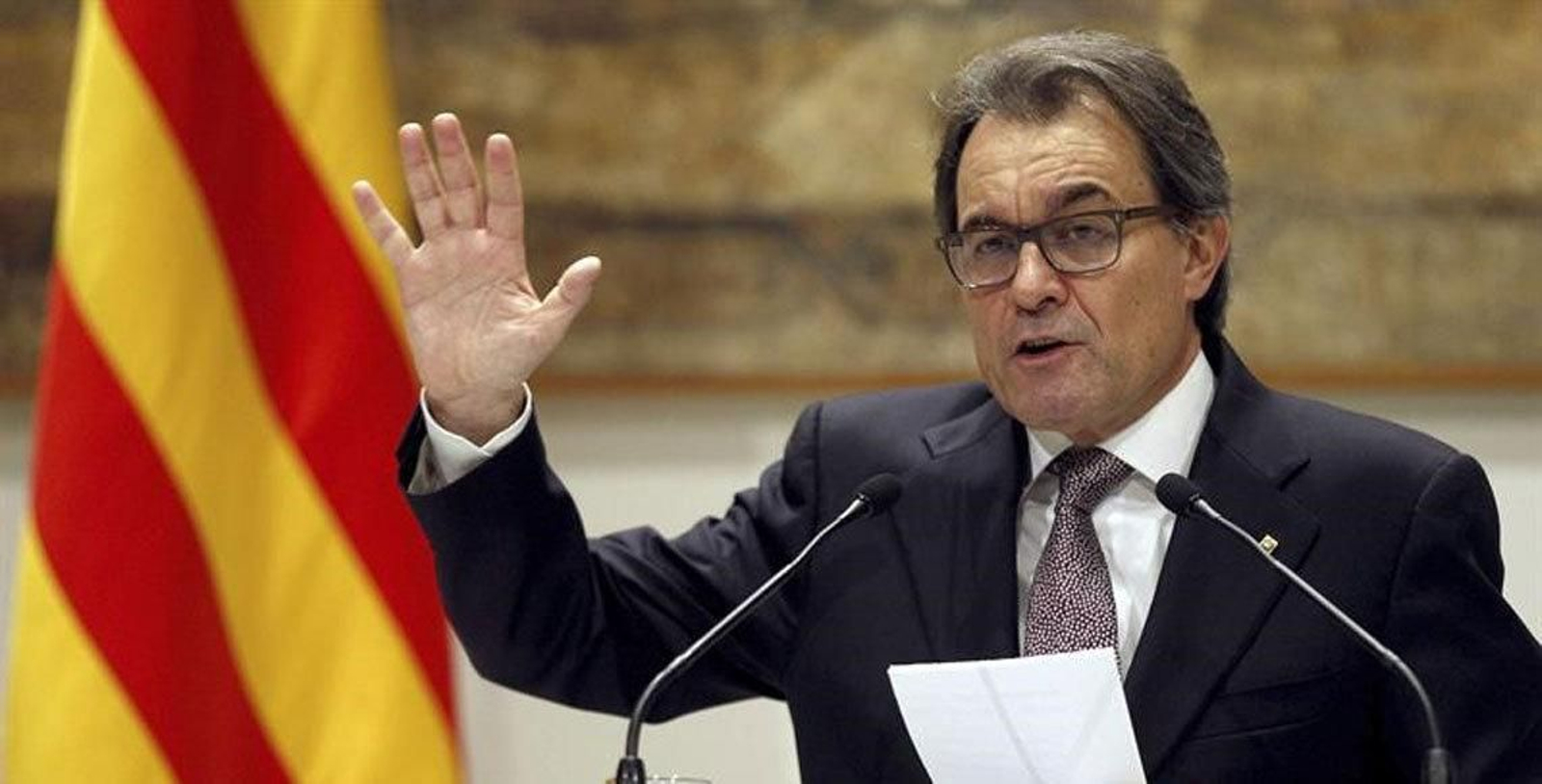 El presidente de la Generalitat, Artur Mas, ha anunciado  la convocatoria de elecciones anticipadas en Cataluña.