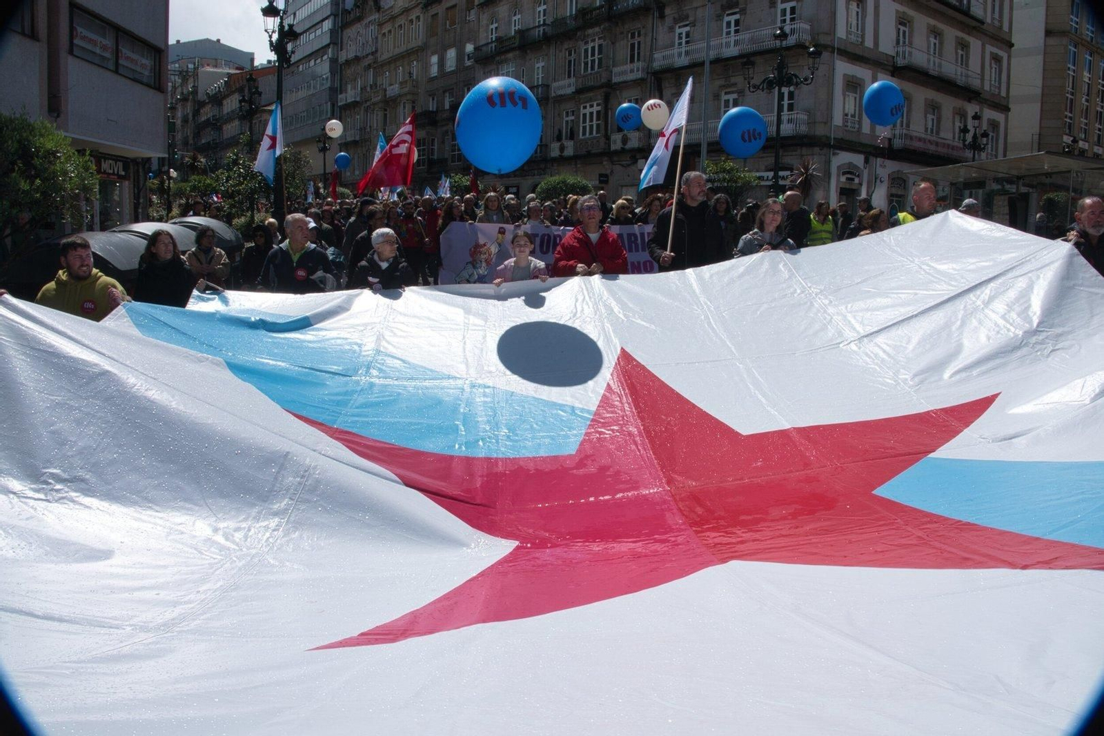 Manifestación de la CIG.