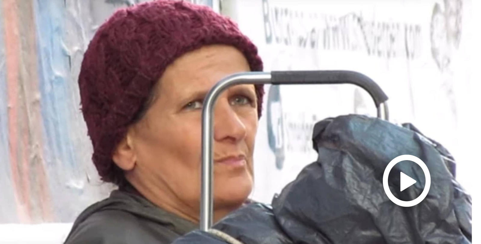 Nori Montes en las calles de Buenos Aires. Foto: infobae.com