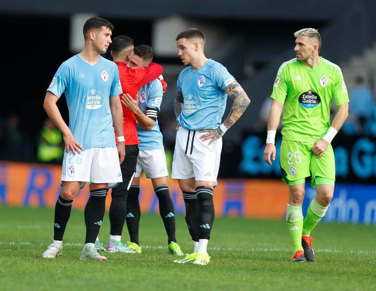 Guaita, Ristic y Carlos.