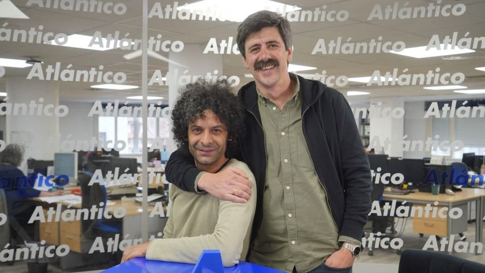 Edu y Jacobo visitaron Atlántico para hablar de música.