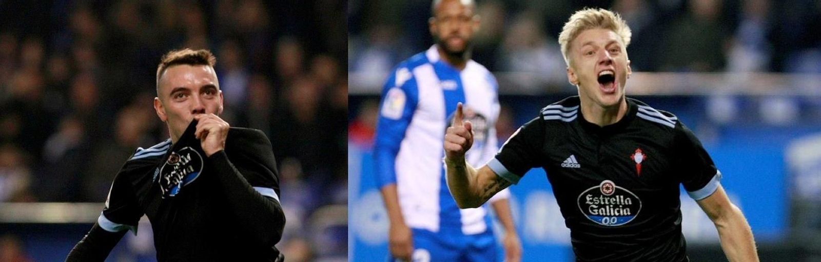 Aspas y Wass marcaron para el Celta