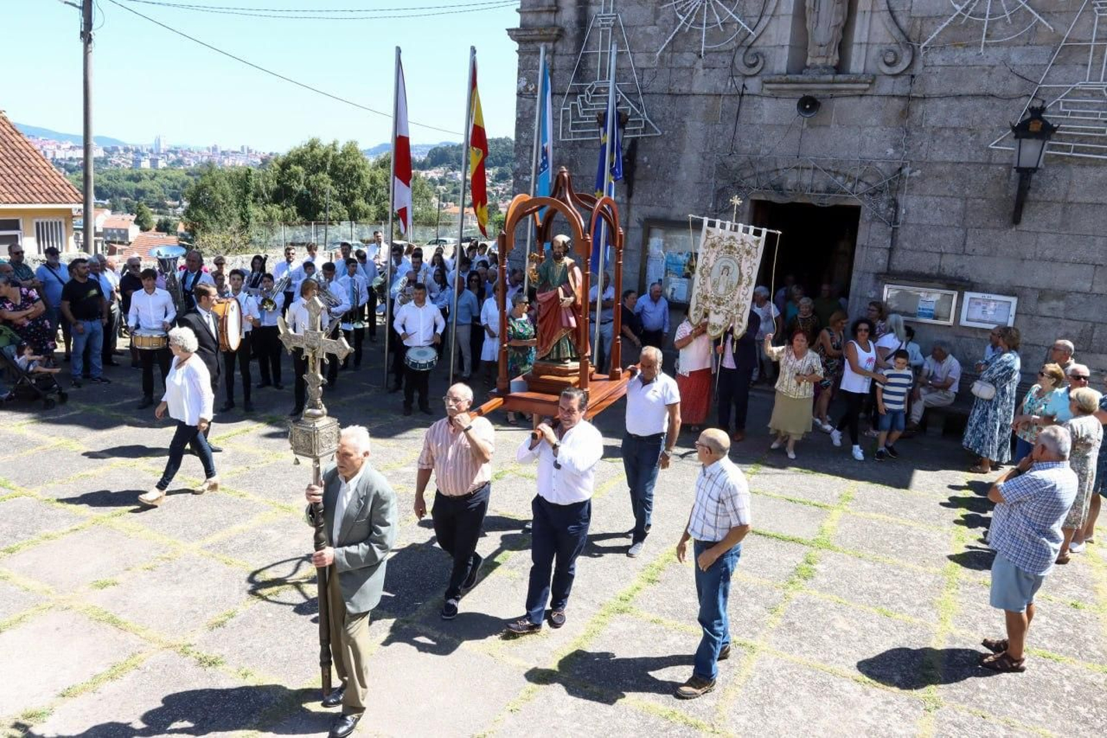 Procesión en Matamá. // Jorge Santomé