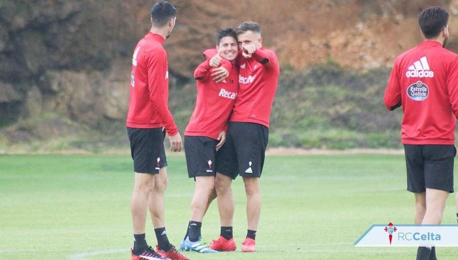 Entrenamiento del Celta B