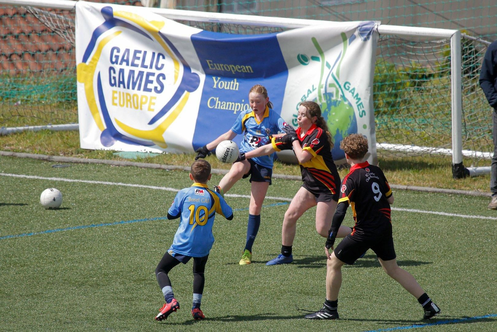 Torneo europeo de fútbol gaélico en Montecastelo.