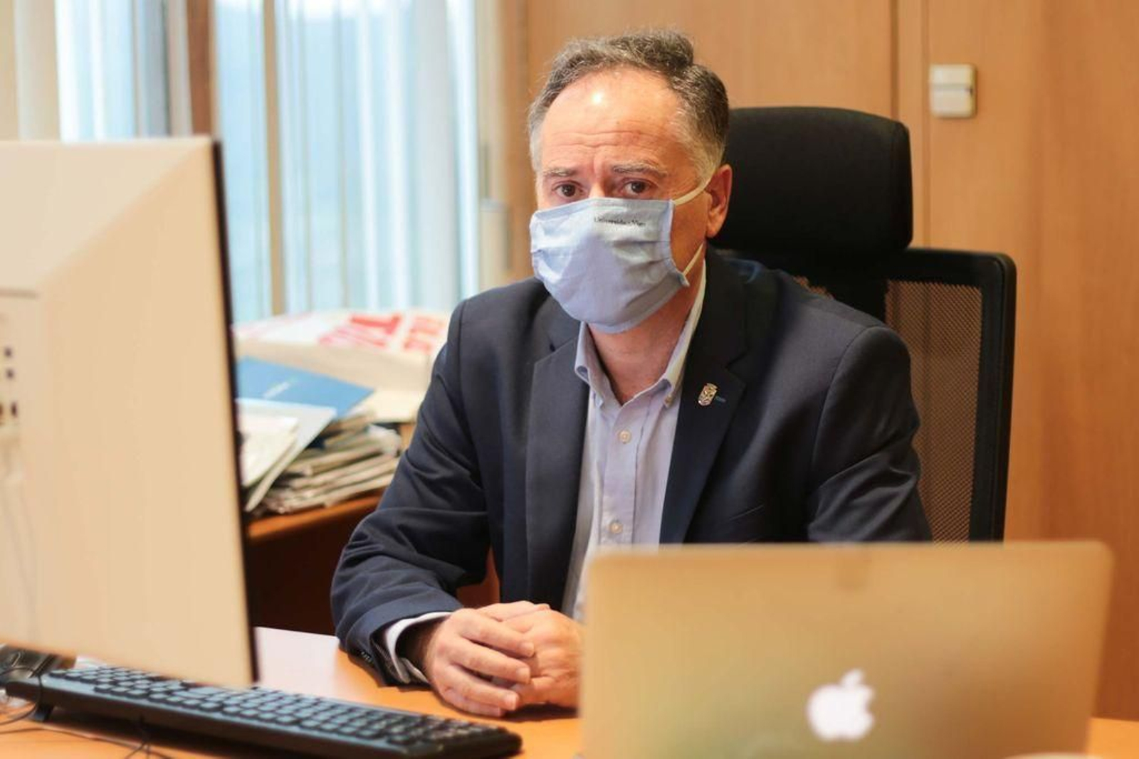 El vicerrector de Planificación, José Luis Míguez.