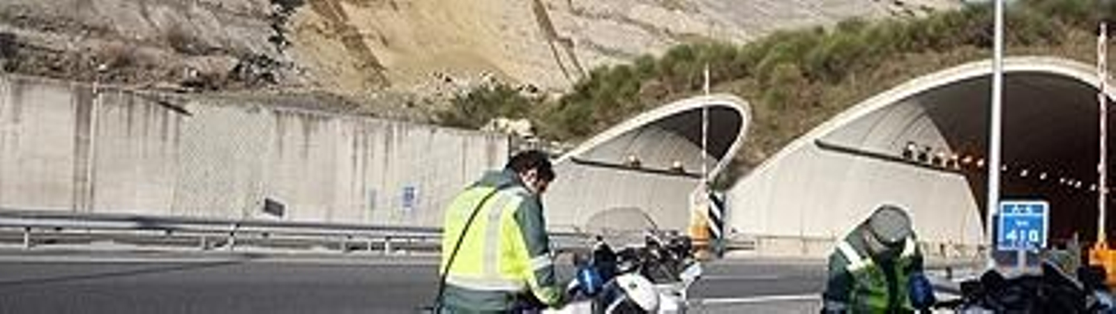 A-6, a su paso por la localidad leonesa de Trabadelo.