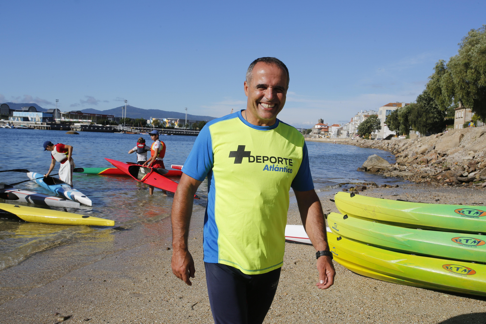 La jornada de entrenamiento especial de la mano de +Deporte Atlántico y el club de piragüismo Kayak Vigo