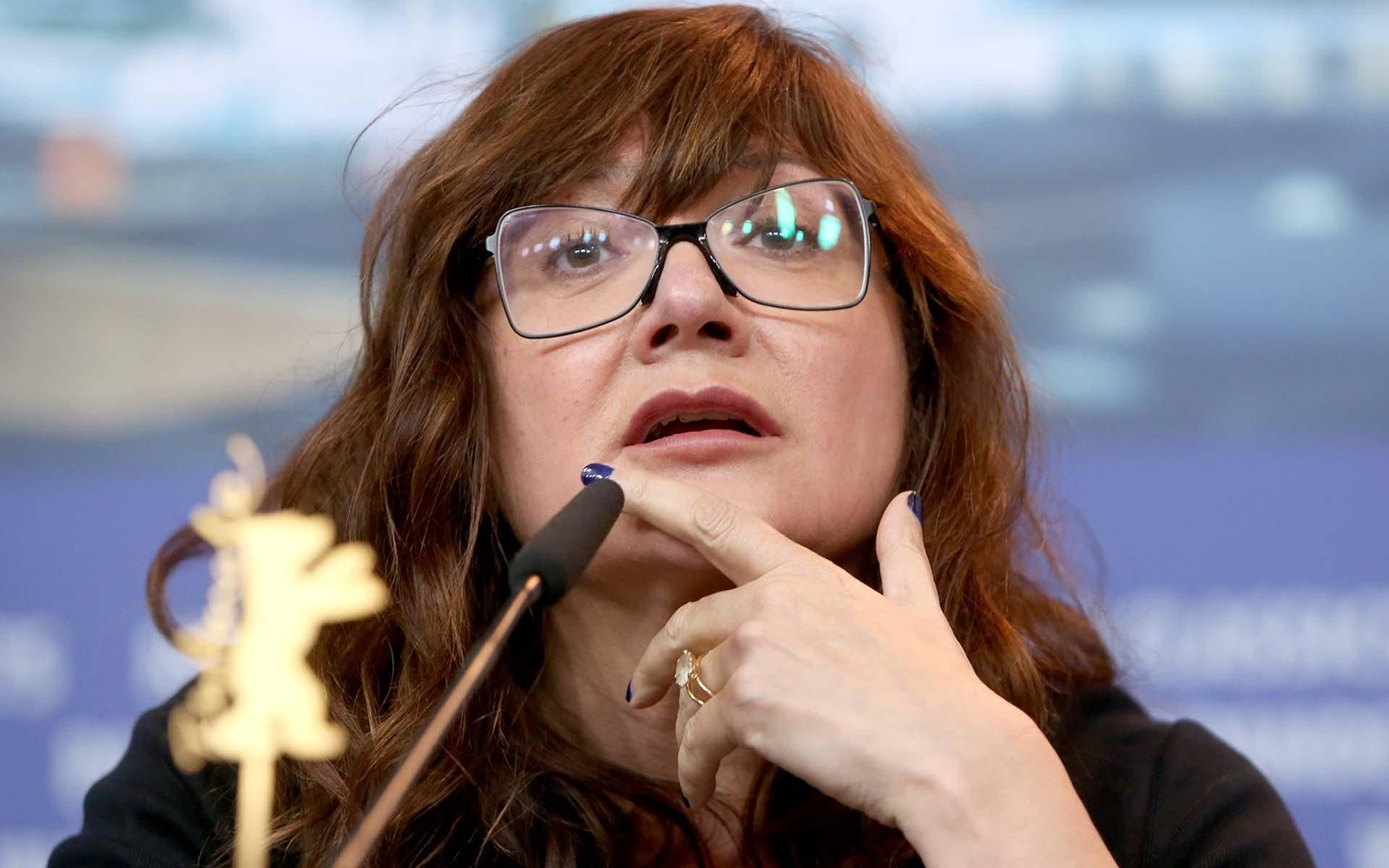 La directora de cine española Isabel Coixet. EFE/ Adam Berry