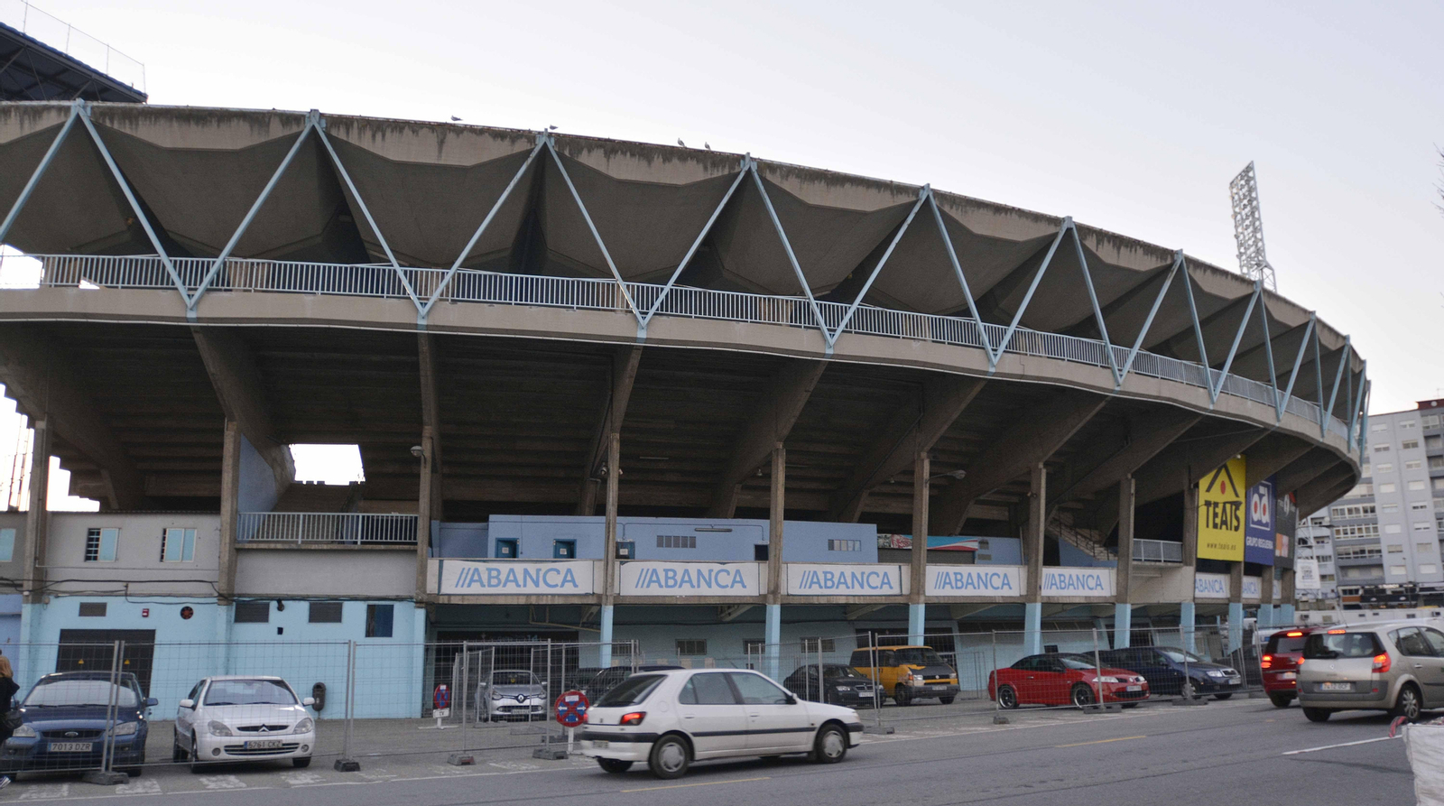 La grada de  Marcador.