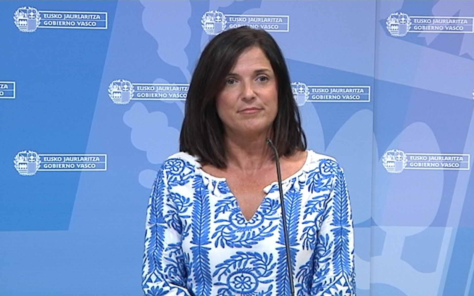 La consejera de Igualdad, Justicia y Políticas Sociales del Gobierno Vasco, Beatriz Artolazabal