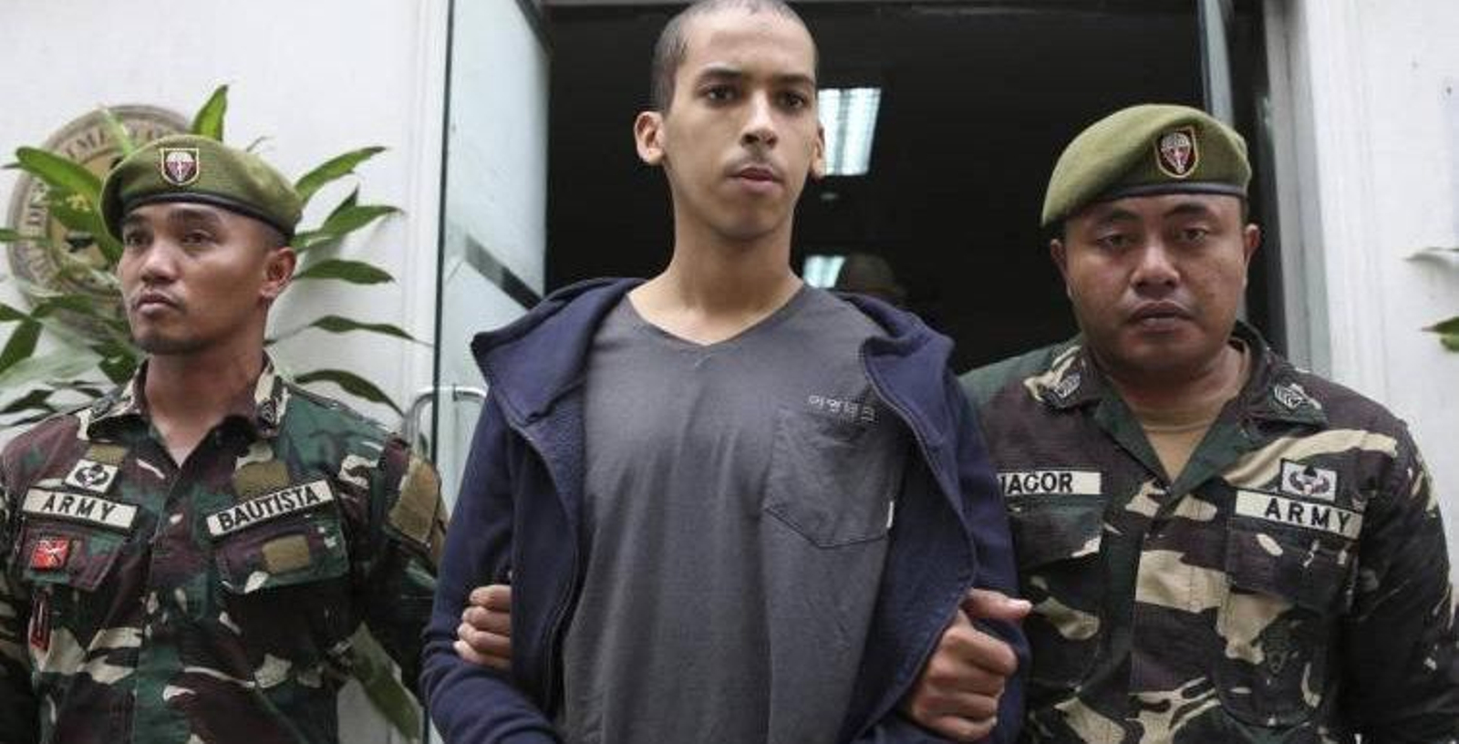 Abdelhakim Labidi Adib en el momento de su arresto / Ap - La Razón