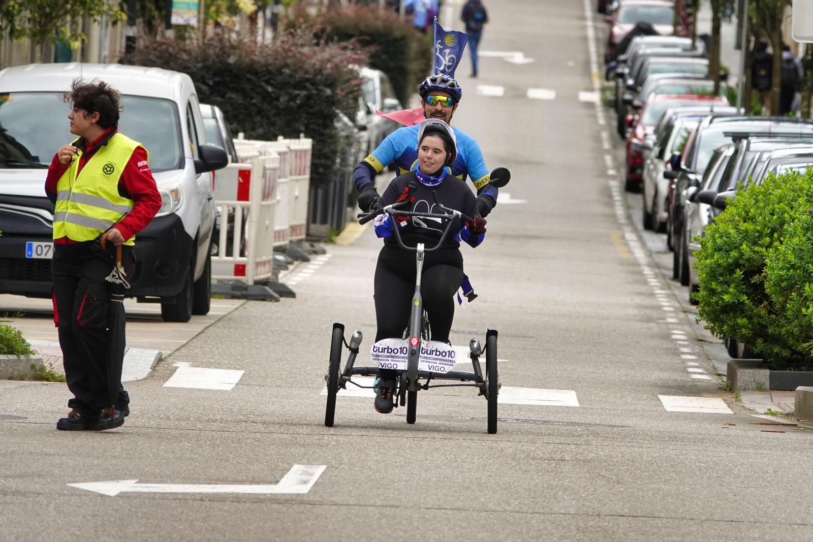 Discamino en la carrera solidaria de Avempo por la Esclerosis Múltiple.
