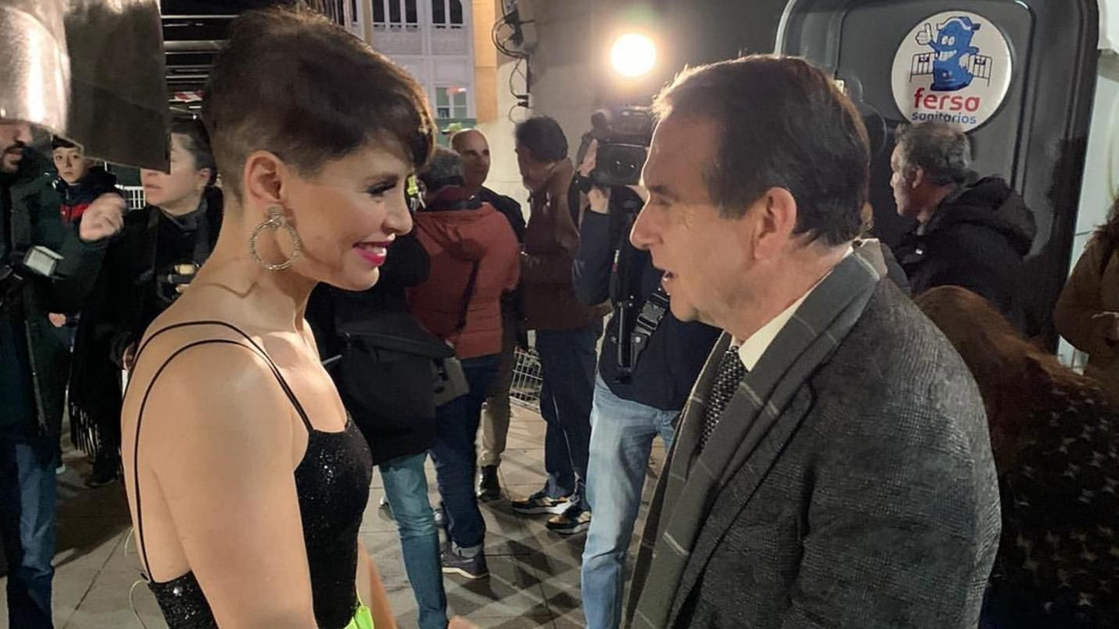 Soraya Arnelas en el Carnaval de Vigo