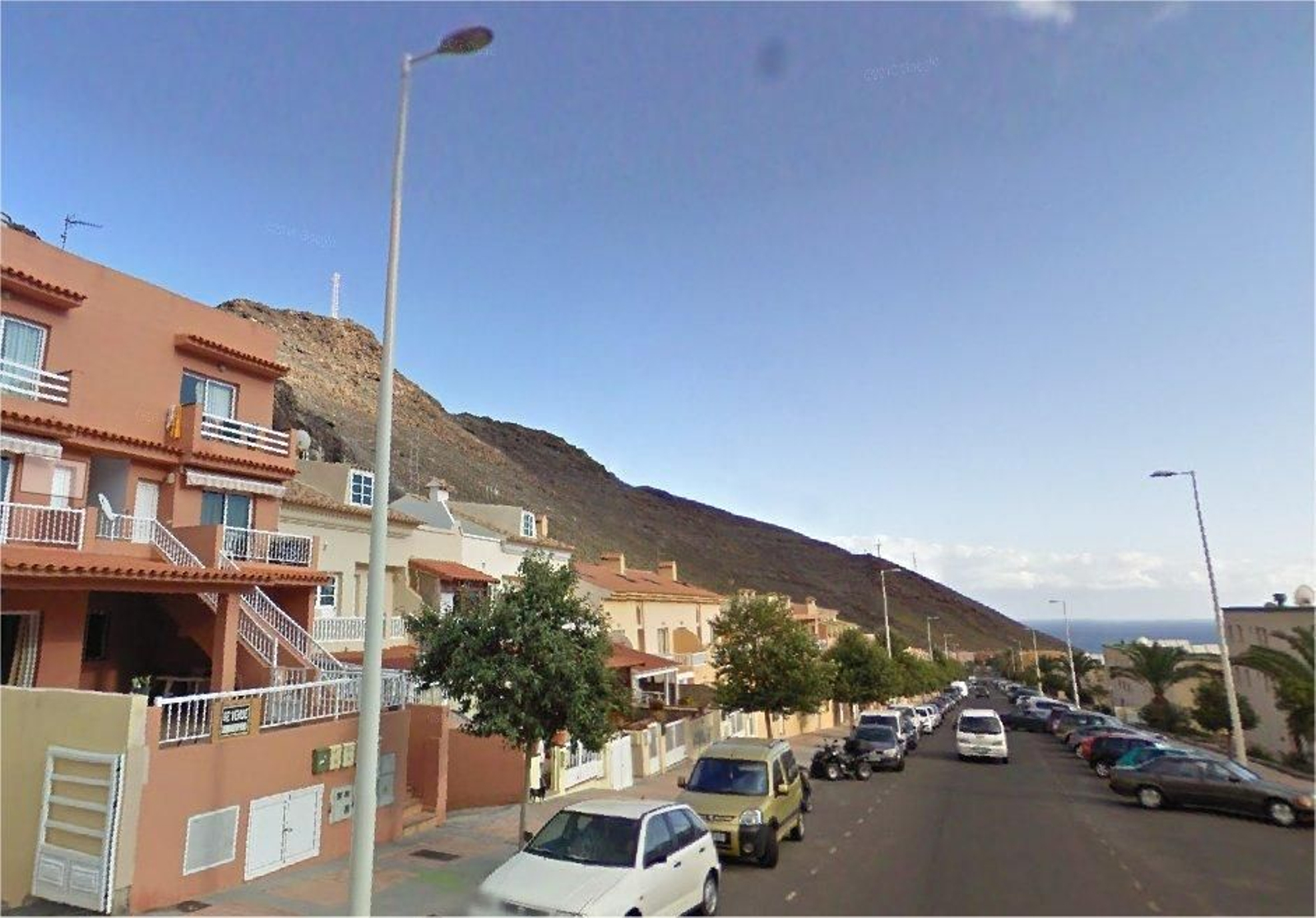 Calle Benito Pérez Galdós del municipio de Pájara, en donde ocurrieron los hechos.