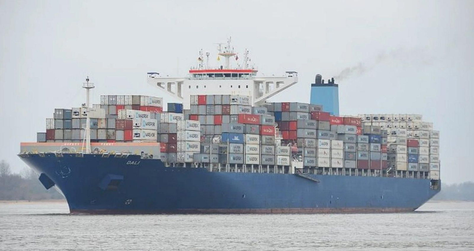 El portacontenedores 'Dali'. // Vesselfinder