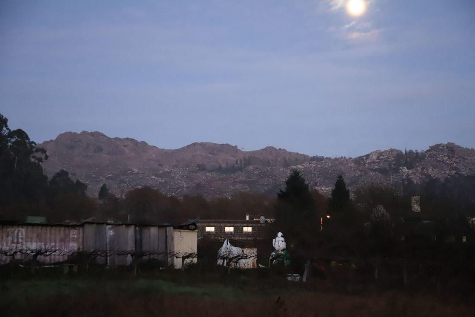 La sierra do Galiñeiro es el con junto montañoso más significativo de la zona.