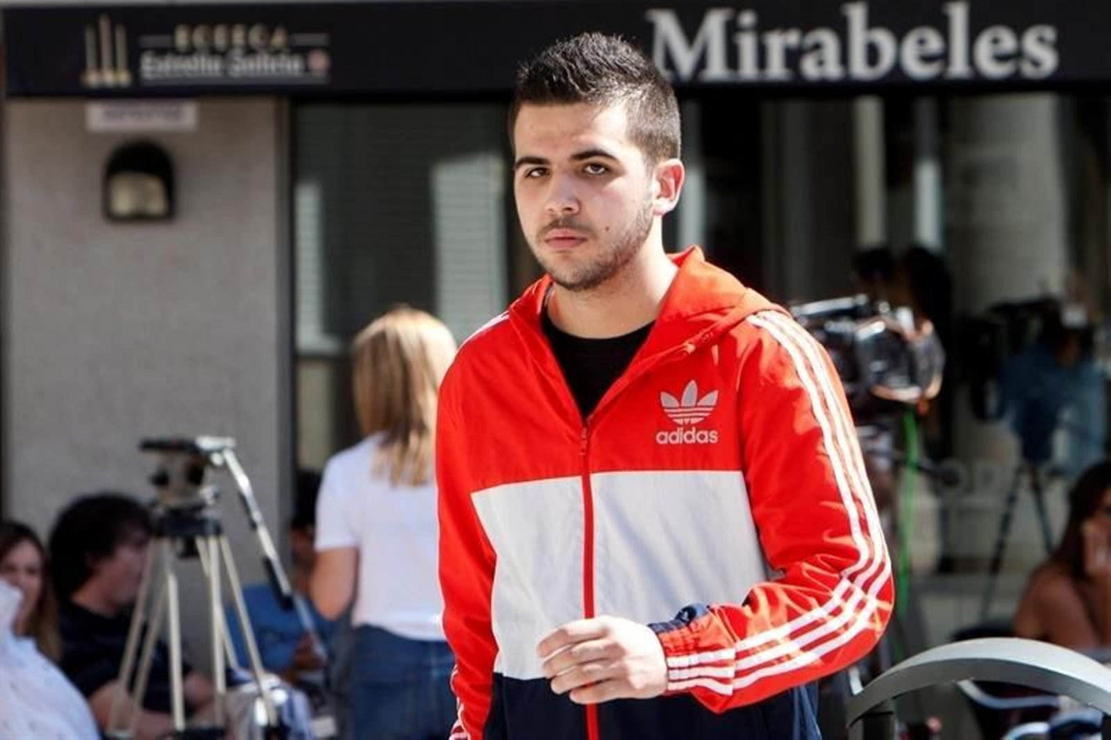 El joven Andrés V.F, alias Capi, que el 16 de diciembre de 2015 propinó una bofetada al entonces presidente del Gobierno, Mariano Rajoy