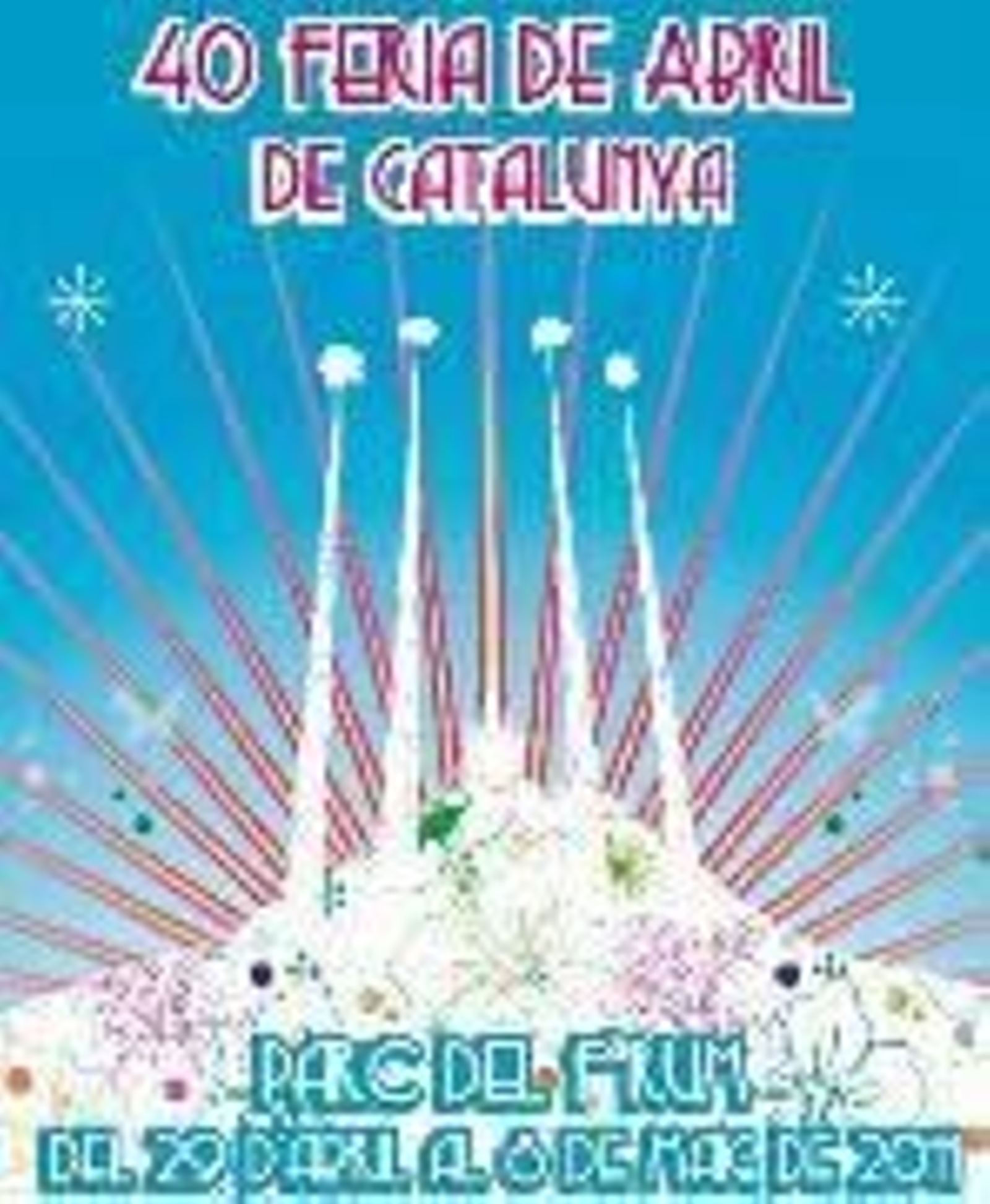 Cartel de la Feria de Abril de Catalunya de 2011.