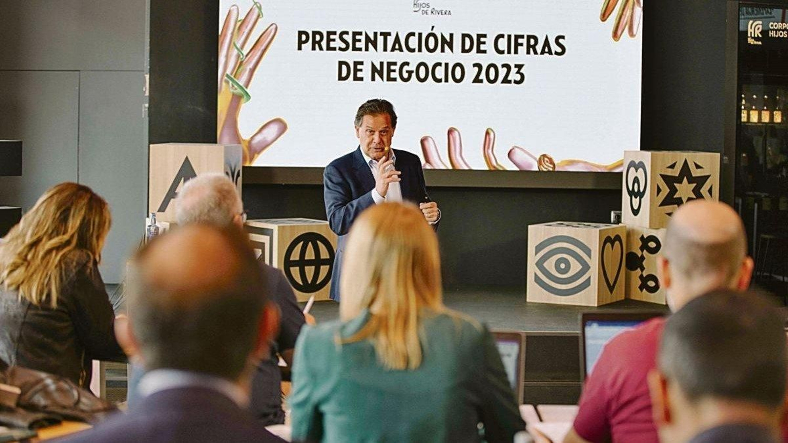 Ignacio Rivera, en la presentación de resultados de la compañía en su encuentro anual con la prensa.