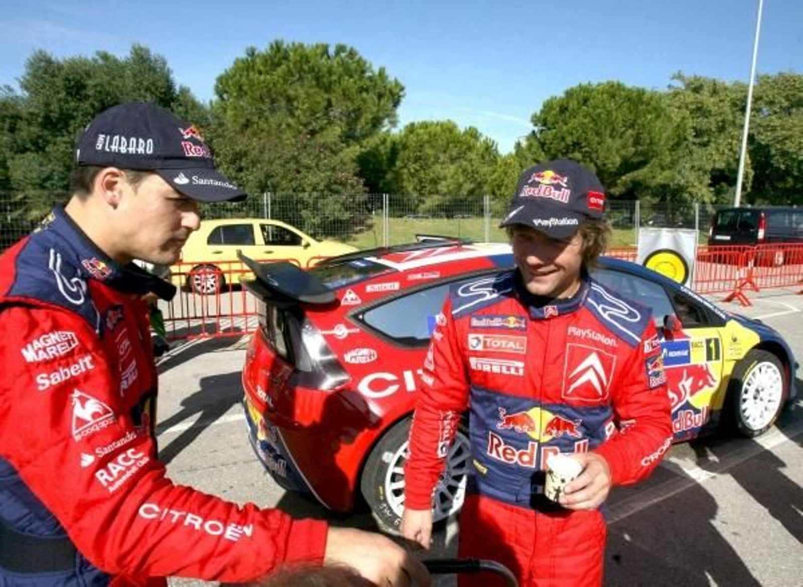 Dani Sordo y Sebastian Loeb. (Foto: Jaume Sellart)