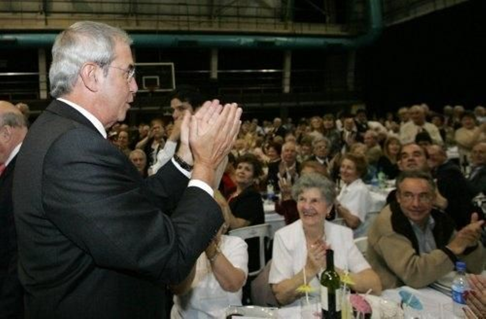 El presidente de la Xunta, Emilio Pérez Touriño, se despide de Buenos Aires