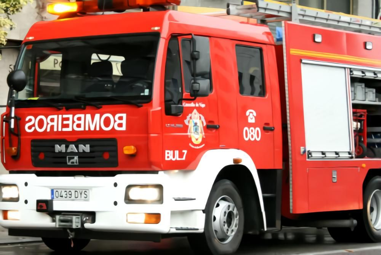 Hasta el lugar se desplazaron los bomberos.