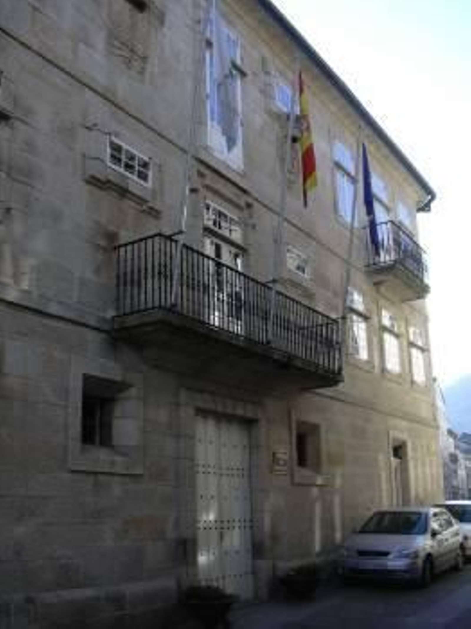 Fachada del Ayuntamiento de Mondoñedo.