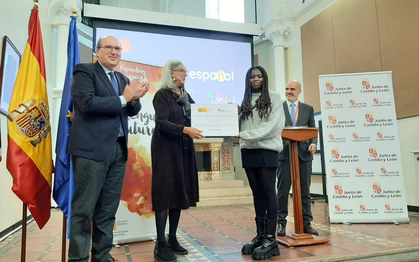 Castilla y León idiomas web