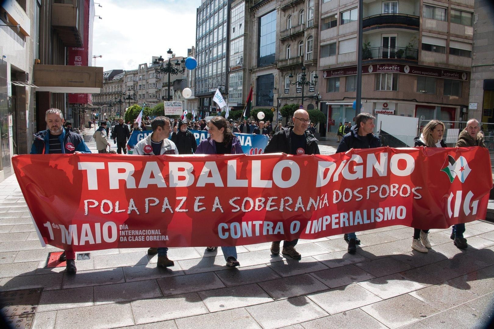Manifestación de la CIG.
