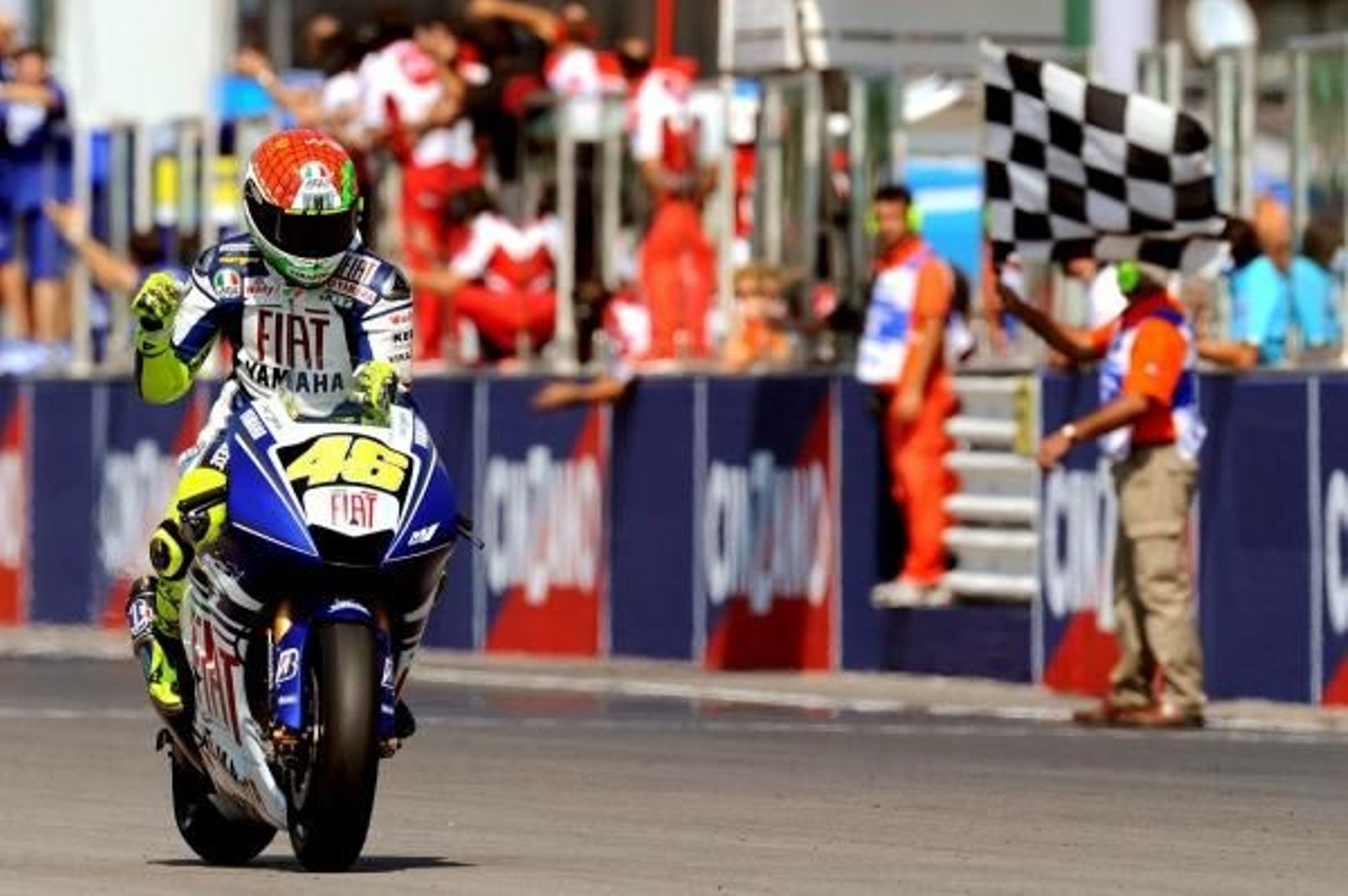 El piloto Valentino Rossi (Foto: EFE)