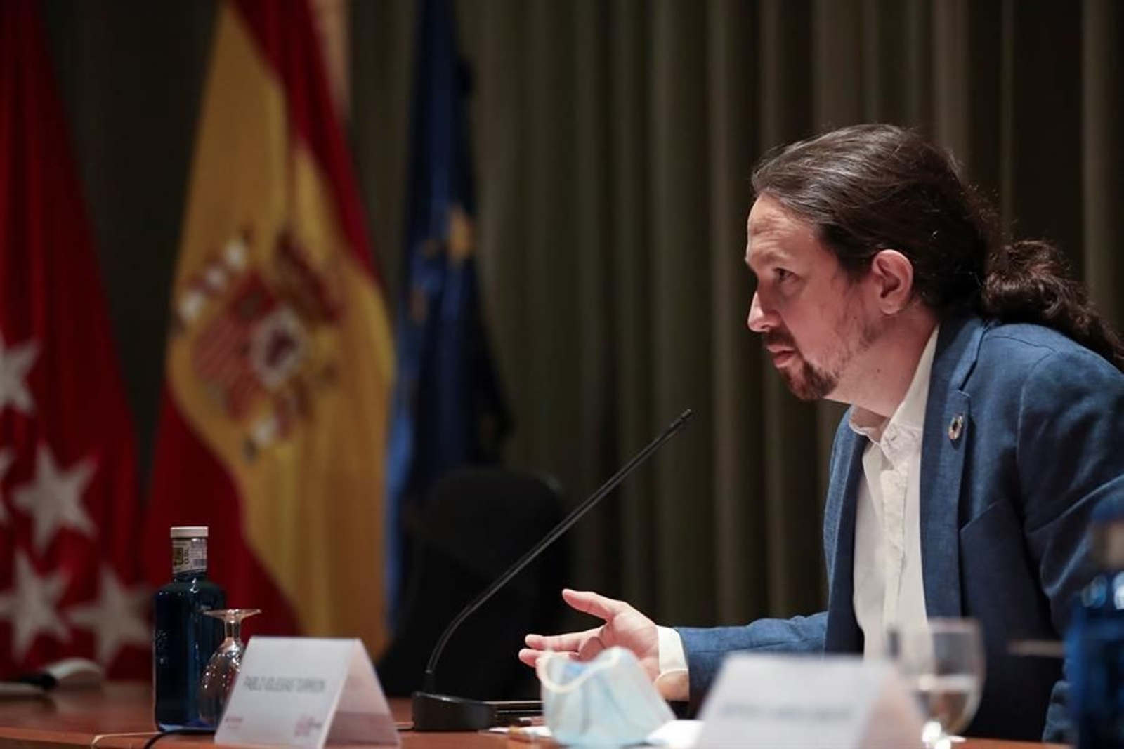 El vicepresidente segundo del Gobierno, Pablo Iglesias.