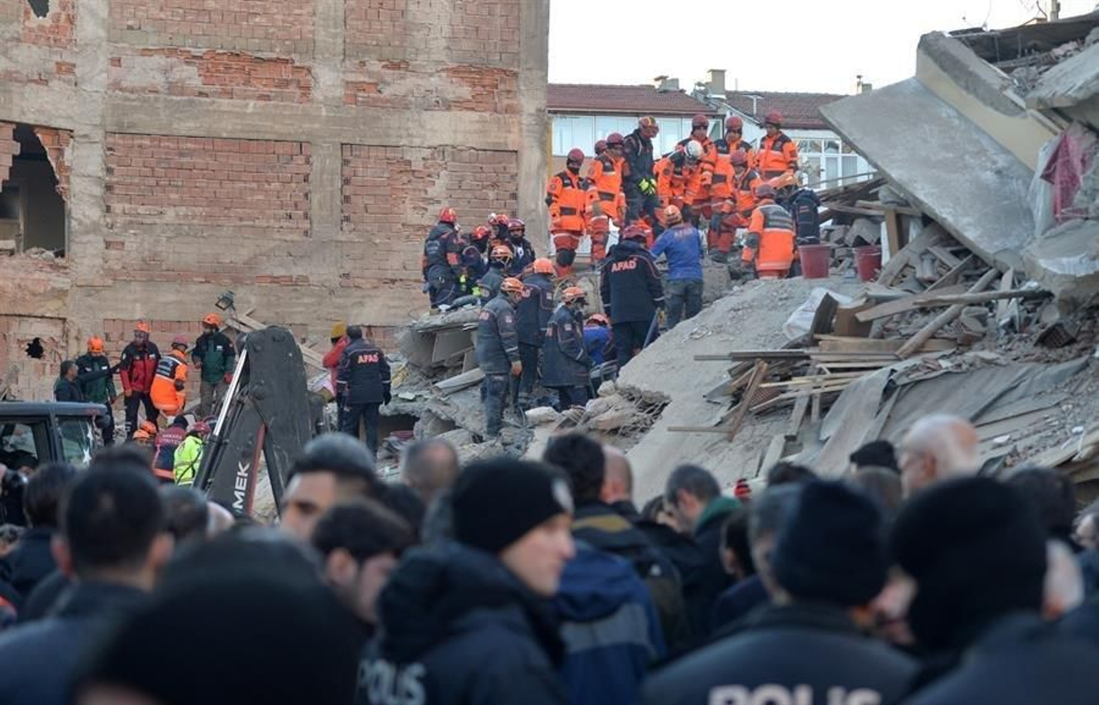 El terremoto de magnitud 6,8 que este viernes sacudió la provincia de Elazig, en el sureste de Turquía